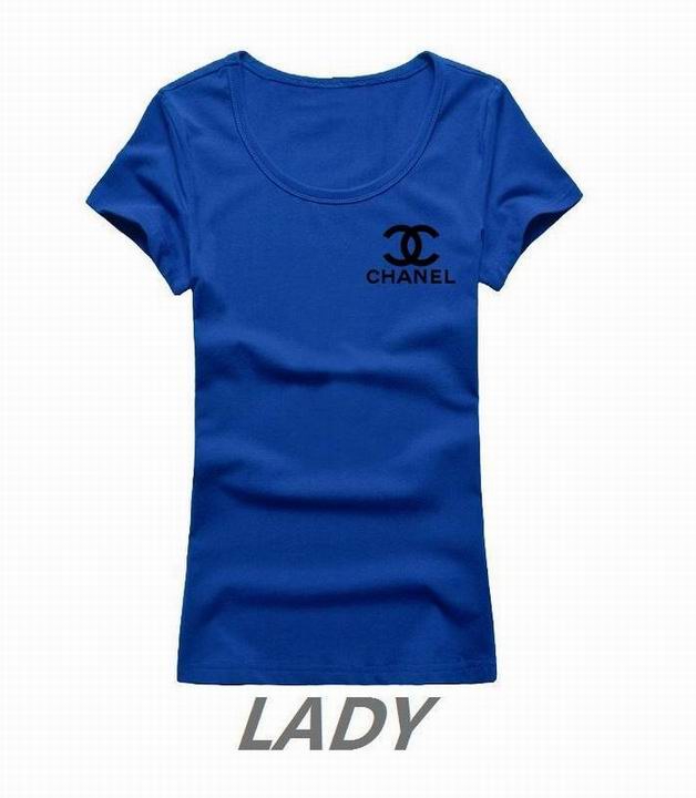 Chanel short round collar T woman S-XL-044